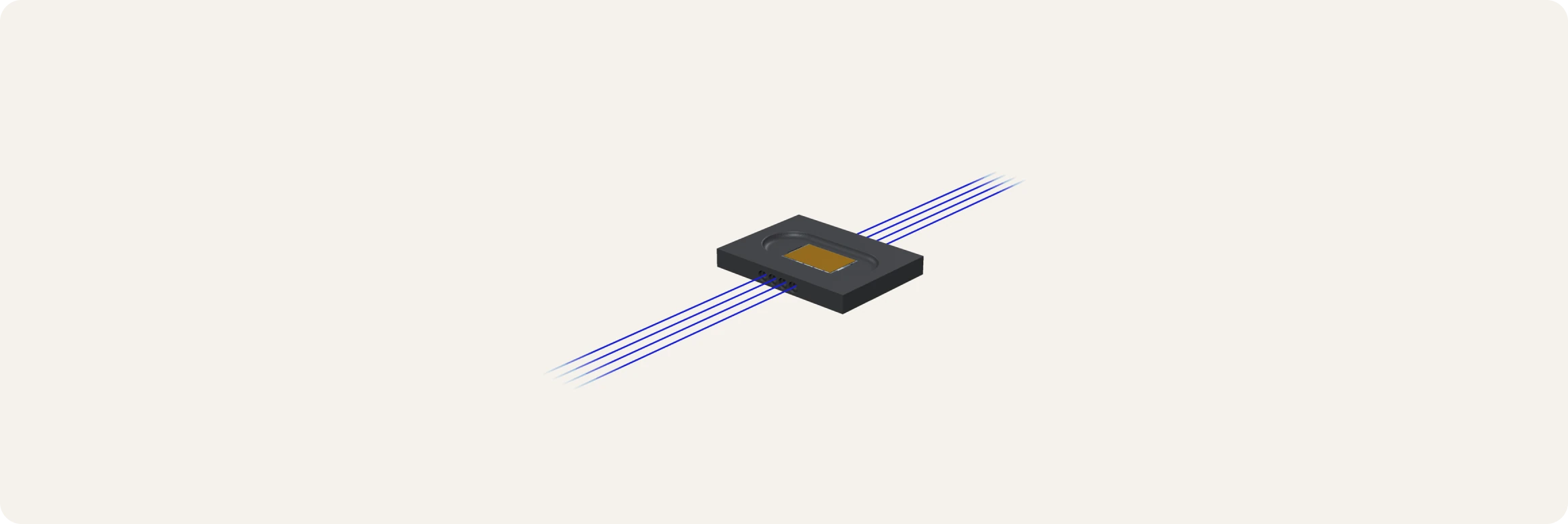 Lensless optical block